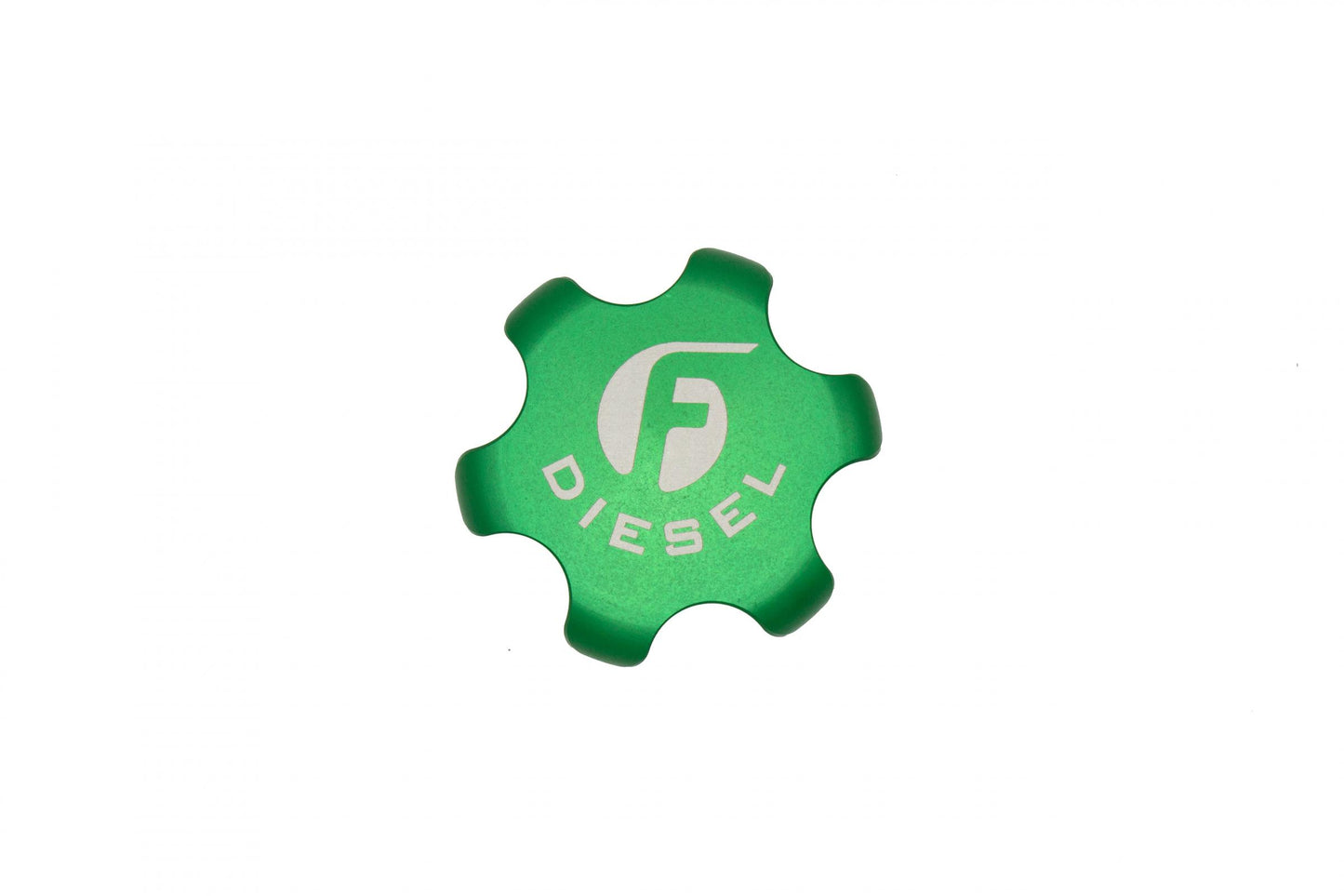 Green Anodized Billet Fuel Cap For 2013-2018 Cummins Fleece Performance