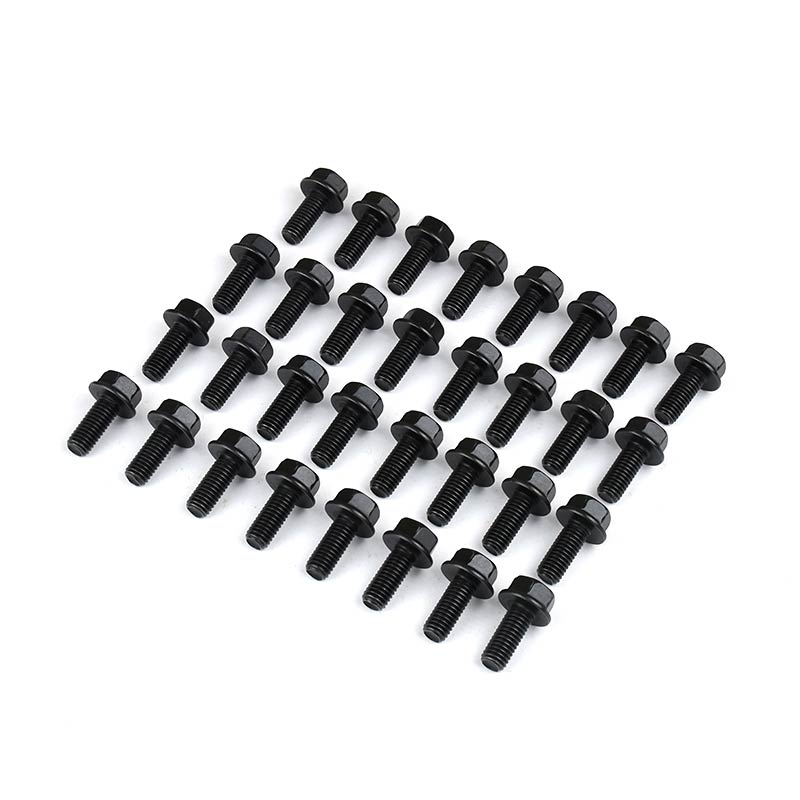 1989-2024 5.9L 6.7L XDP Engine Oil Pan Bolt Kit (Black-Phosphate) XD621