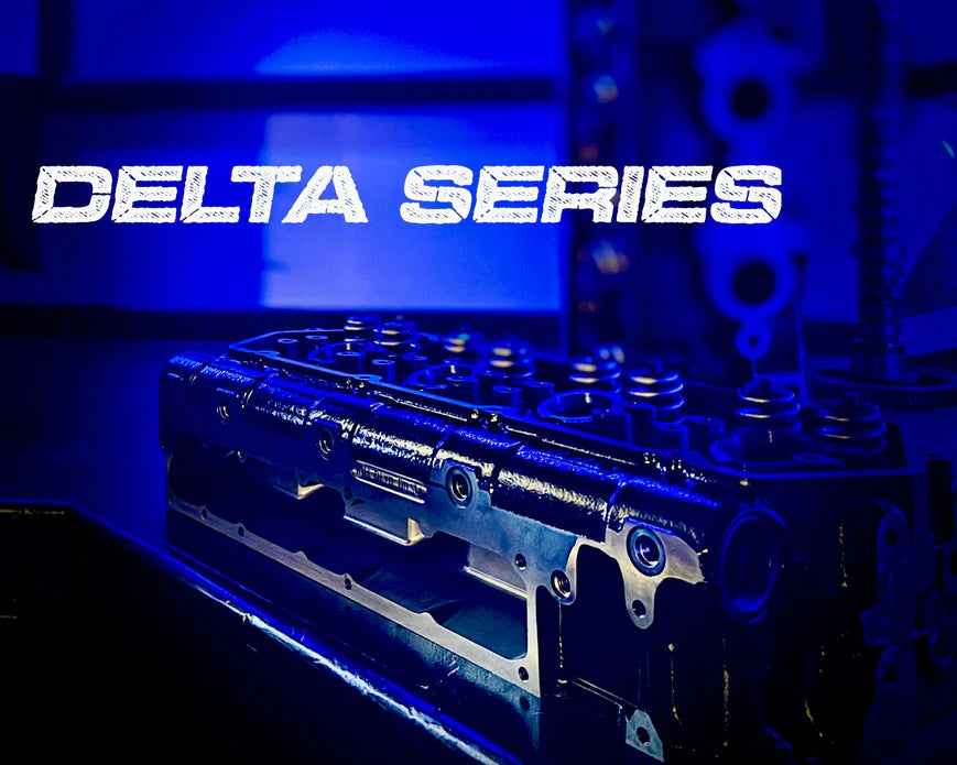 KDD Delta Series CNC Ported 7.3 Cylinder Heads