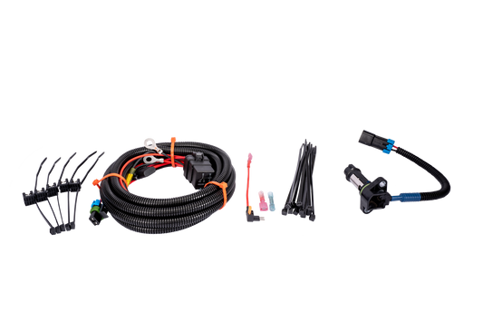 Fuel Heater and Harness for Fleece Performance 17-24 Ford Filter Bases