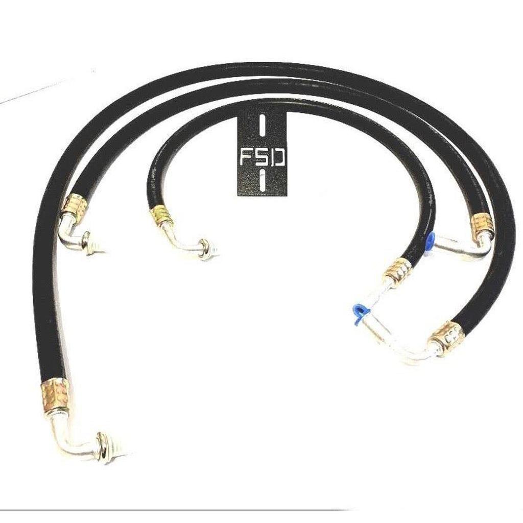 03-09 Dodge Cummins AC Receiver Dryer Relocation Kit Full Send Diesel