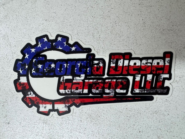 Georgia Diesel Garage Sticker