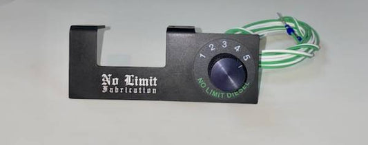 No Limit Fabrication Rotary Switch Bracket For 2011- Current