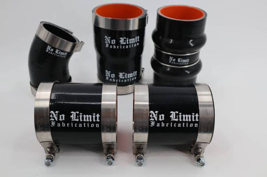 No Limit Fabrication 6.0 Complete Intercooler Boot Kit