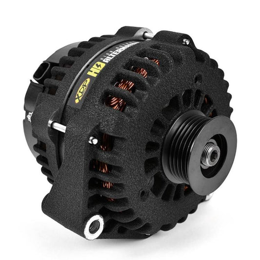 2007.5-2010 LMM XDP HD High Output Alternator (New) Wrinkle Black XD351