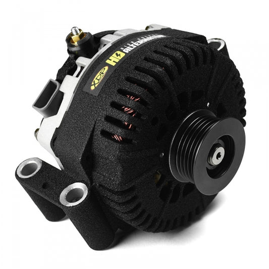 2003-2007 6.0L XDP HD High Output Secondary Alternator (New) Wrinkle Black XD358
