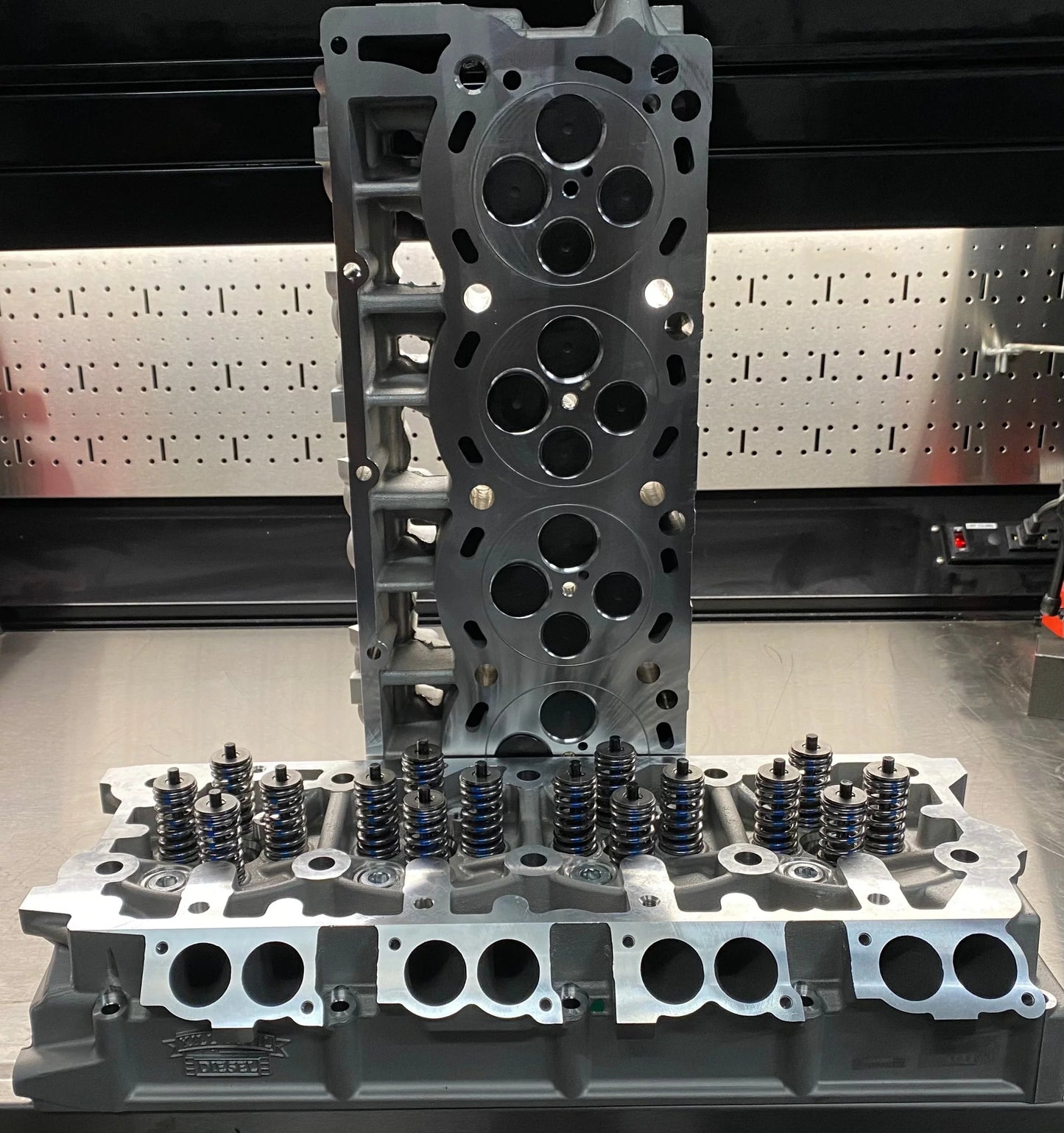 KDD CNC Ported ICON Series Aluminum O-Ringed 6.0 Cylinder Heads